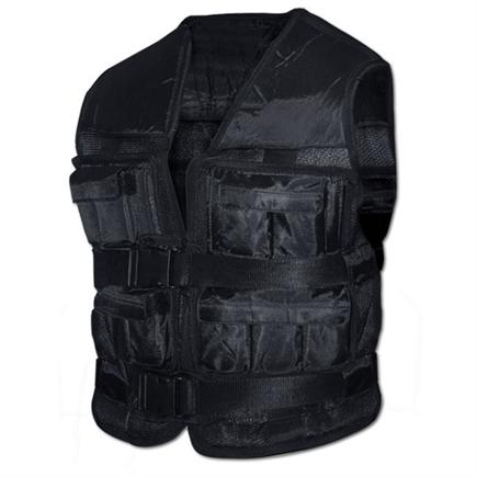 Black Weighted Vest 22 lbs